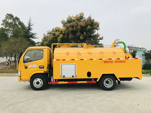 東風多利卡清洗吸糞車發(fā)車山東煙臺